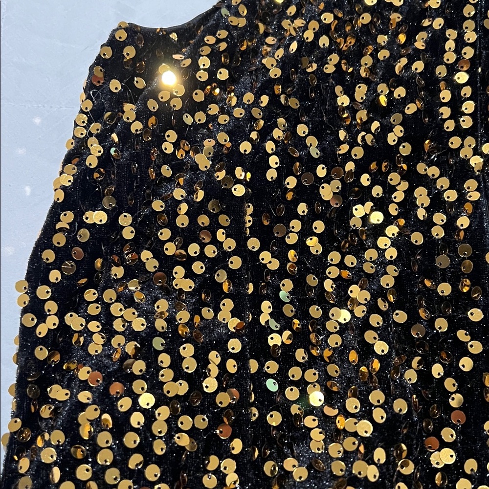 Grace Karin Black and Gold Cocktail Dress - Picture 7 of 8